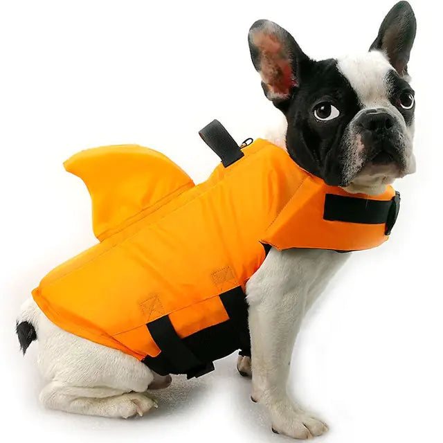 Dog Life Vest Summer Shark