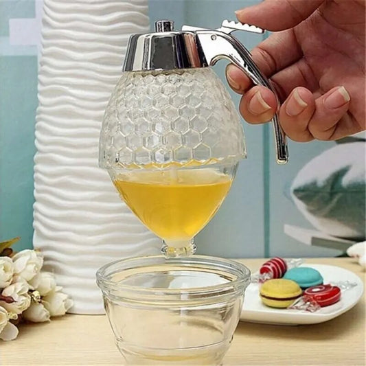 Honey Dispenser Pot with Container Cup